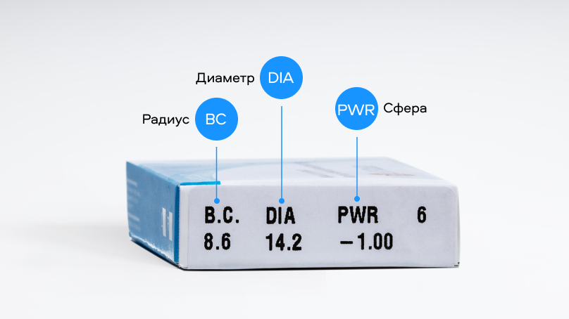 Optosoft 55 UV (6 линз)