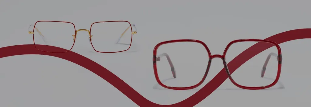 Подборка трендовых очков в цвете бордо