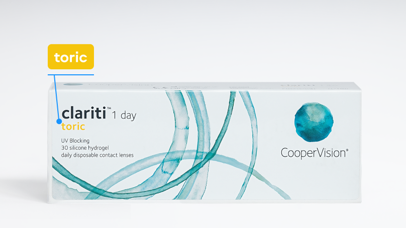 Clariti 1 day toric (30 линз)