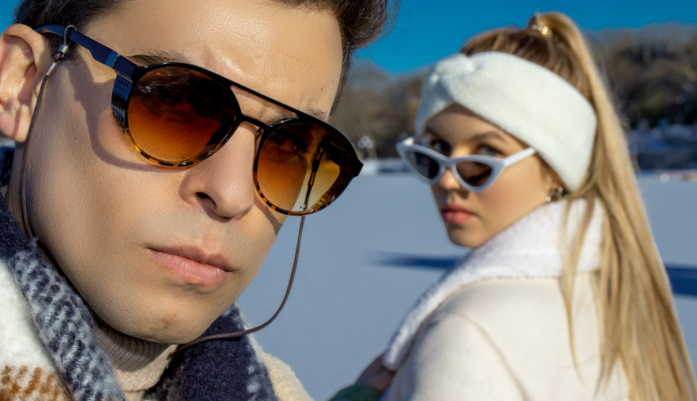 Солнцезащитные очки зимой