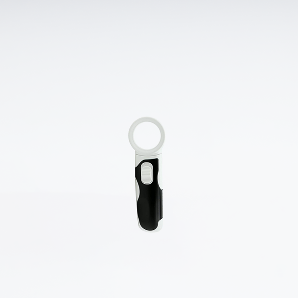 Лупа ручная круглая EYETEC 77337B 2 LED d37 39 мм 16x