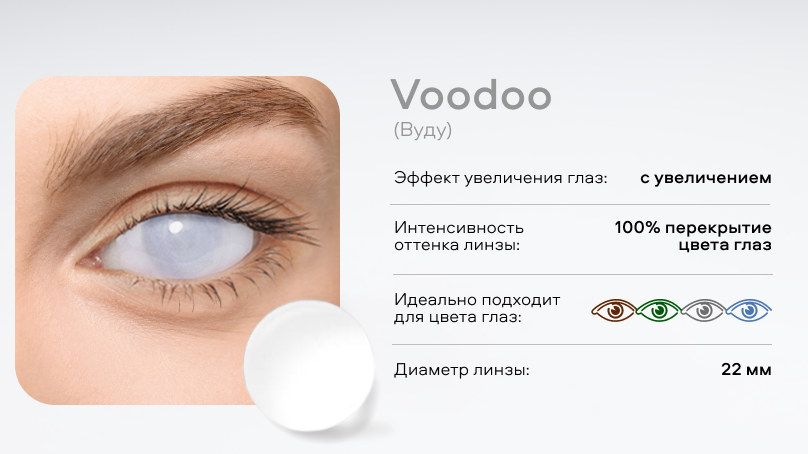 Цветные линзы Adria Sclera Pro без диоптрий (1 линза)