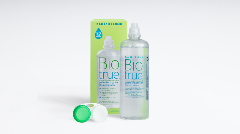 Раствор Biotrue (300 ml + контейнер)