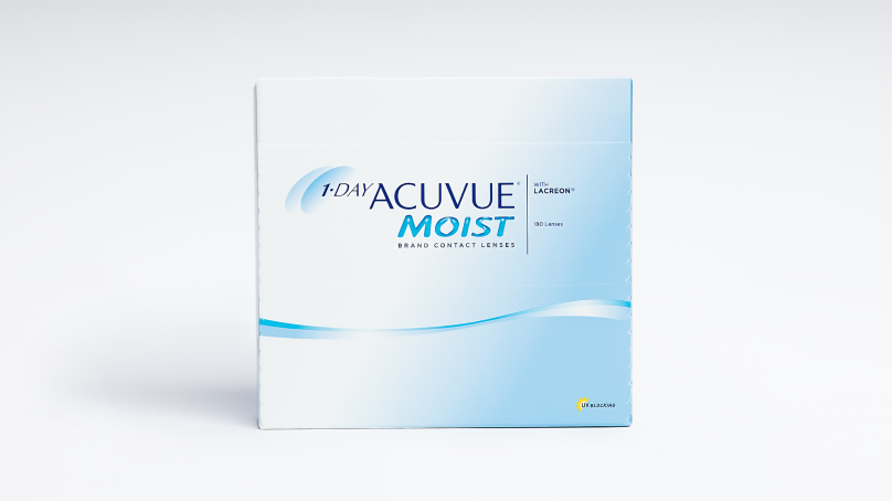 1 DAY ACUVUE MOIST (180 линз)