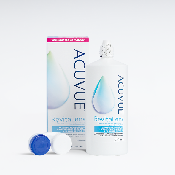 Раствор ACUVUE RevitaLens (300 мл + контейнер)