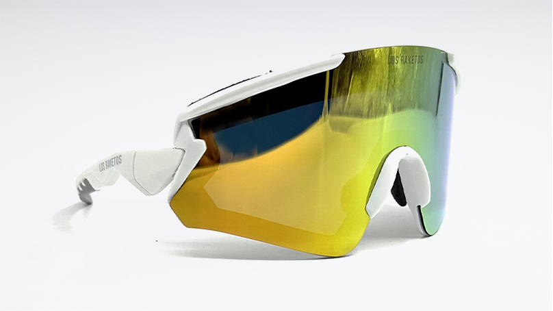 Солнцезащитные очки (горнолыжные) Los Raketos SHACKLE YELLOW CHROM POLARISED 25100