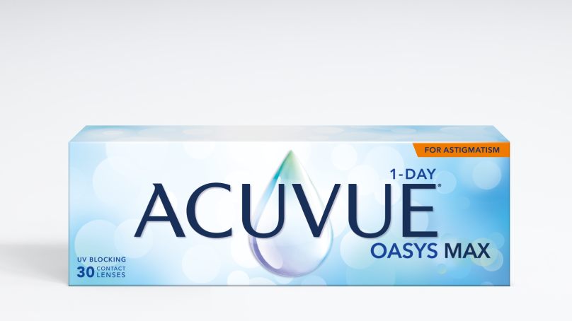 ACUVUE OASYS MAX 1-Day for ASTIGMATISM линзы при астигматизме (30 линз)