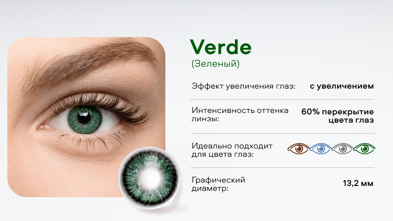 Цветные линзы OKVision FUSION Color (2 шт.)