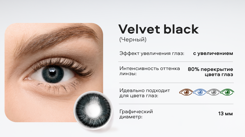 Цветные линзы OKVision FUSION Color (2 шт.)