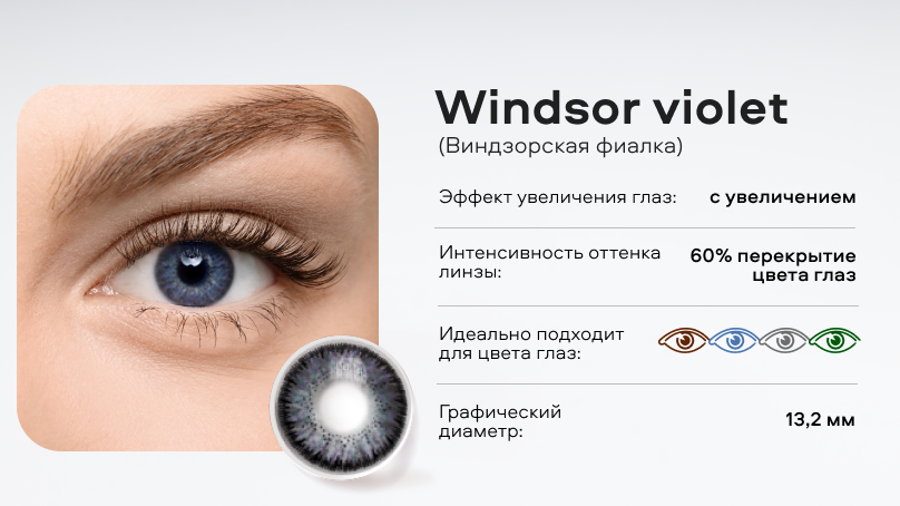 Цветные линзы OKVision FUSION Color (2 шт.)