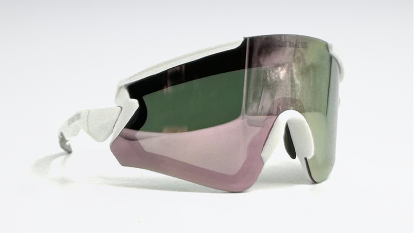 Солнцезащитные очки (горнолыжные) Los Raketos SHACKLE CHERRY CHROM POLARISED 25102
