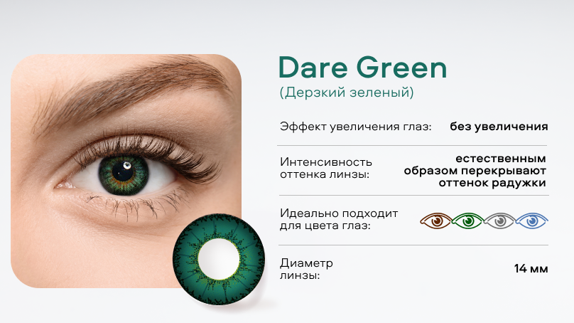 Цветные линзы Amore (2 шт.)