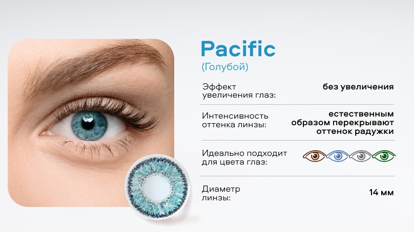 Цветные линзы SofLens Natural Colors (2 шт.)