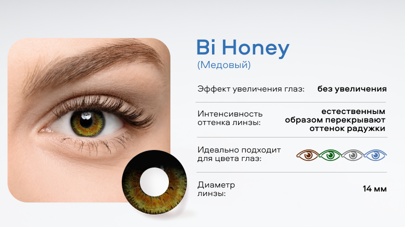 Цветные линзы Amore (2 шт.)