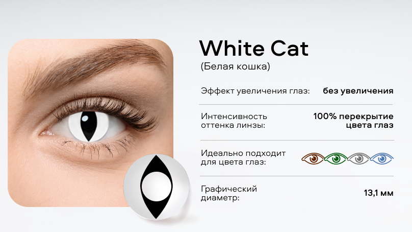 Цветные линзы Adria Crazy без диоптрий (1 линза)