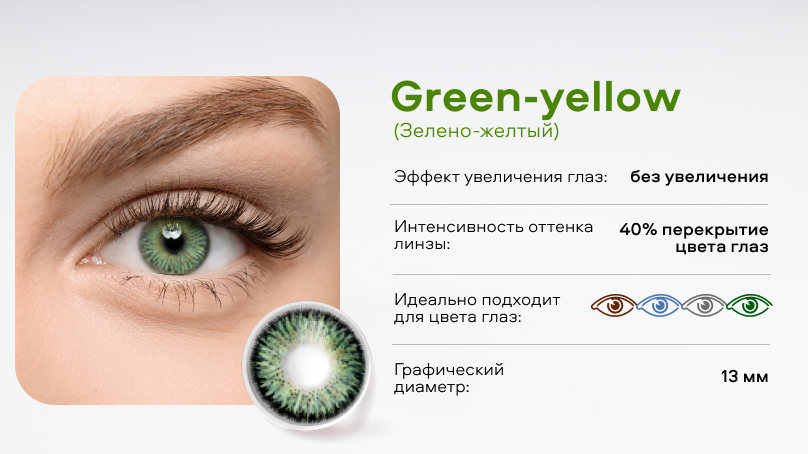 Цветные линзы OKVision FUSION Color (2 шт.)