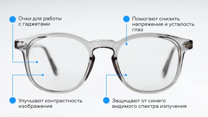 Очки для компьютера Tempo TE6006 С02