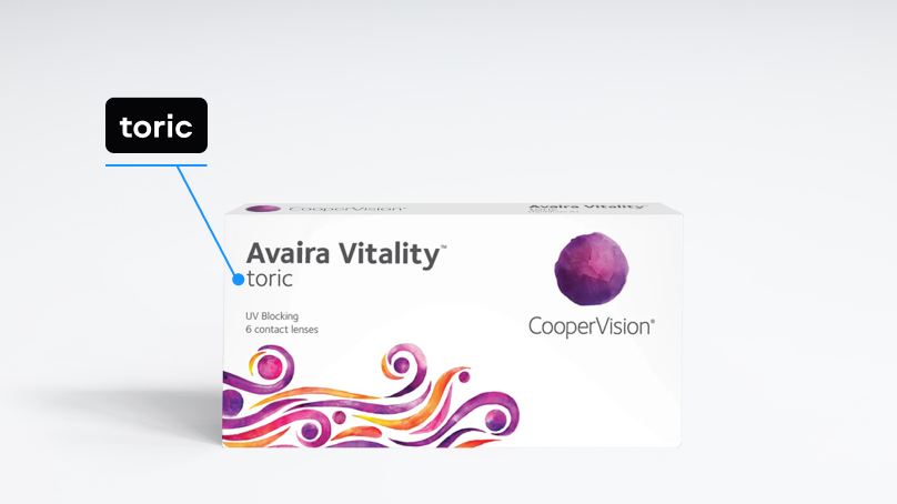 Avaira Vitality toric (6 линз)