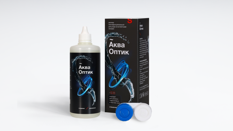 Раствор АкваОптик (250 ml + контейнер)