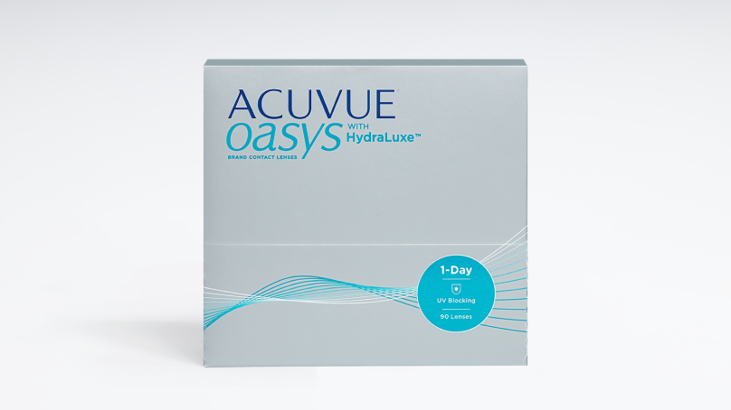 ACUVUE OASYS with HydraLuxe (90 линз)
