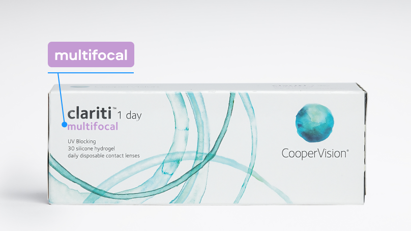 Clariti 1 day multifocal (30 линз)