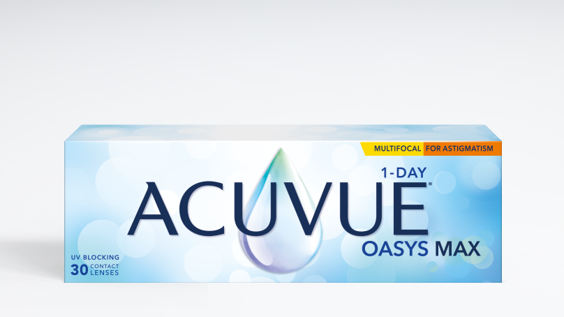 ACUVUE OASYS MAX 1-Day MULTIFOCAL for ASTIGMATISM мультифокальные линзы при астигматизме (30 линз)